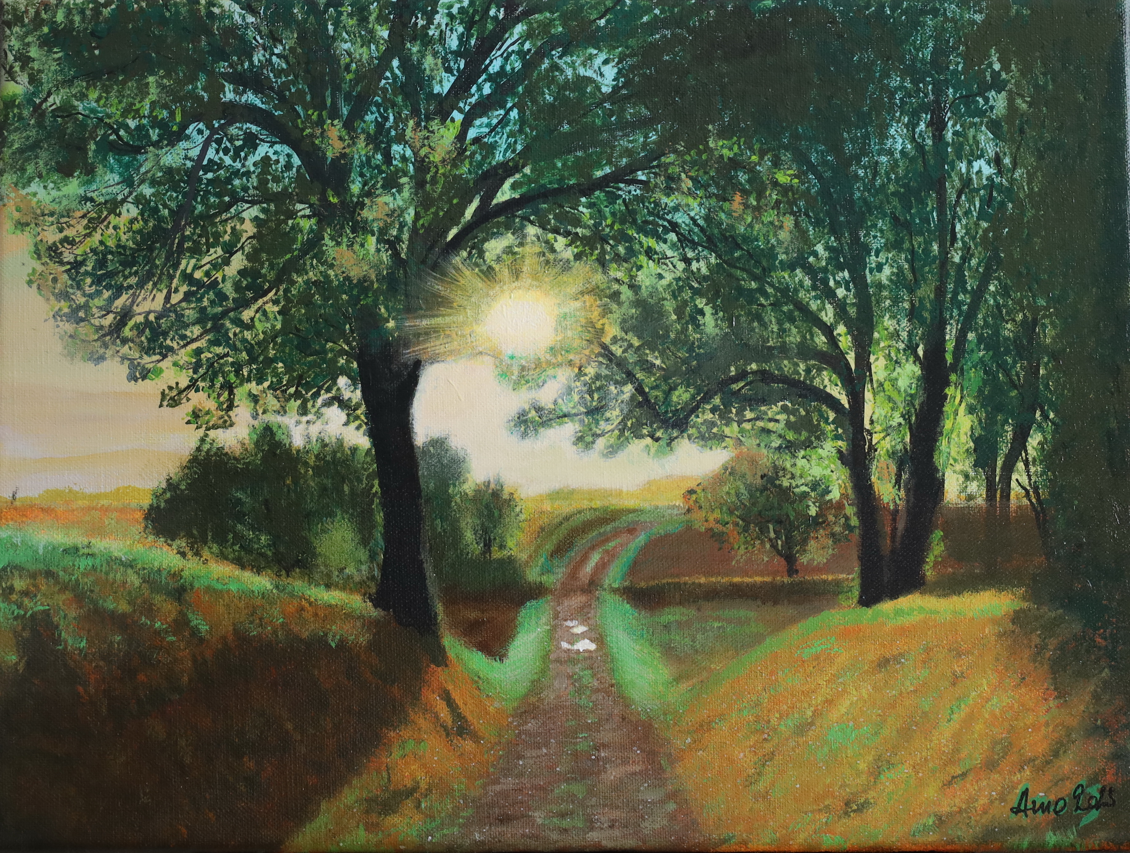 Paysage lyonnais