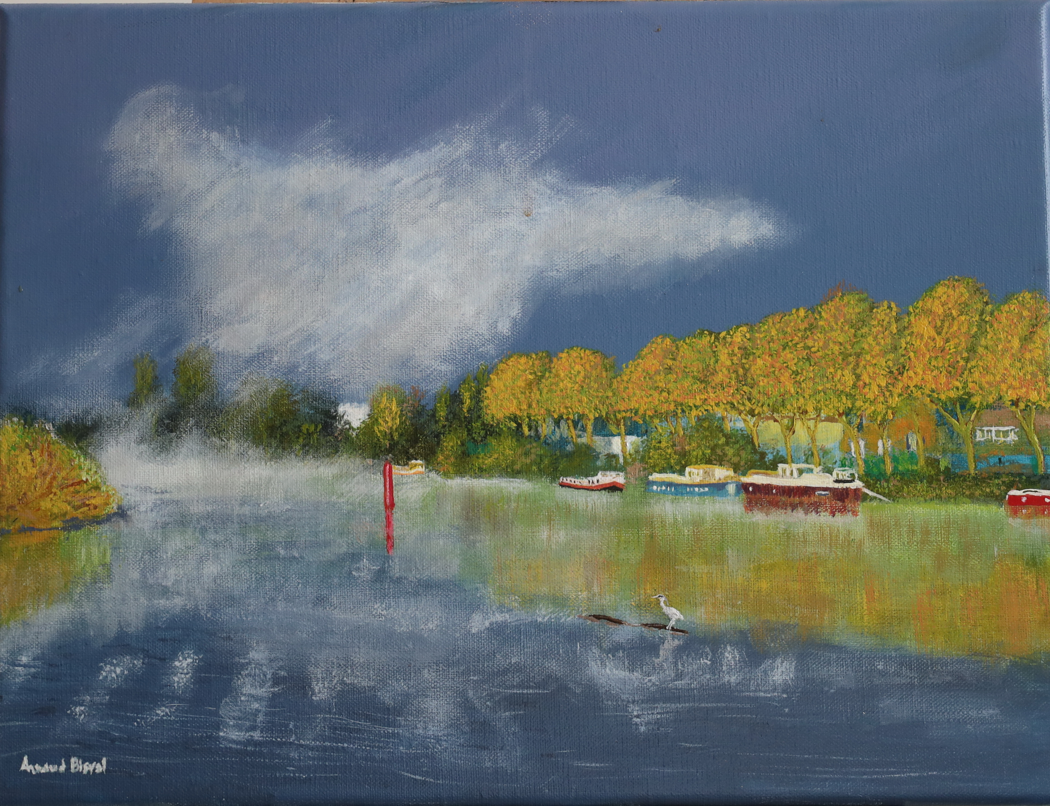 Paysage lyonnais