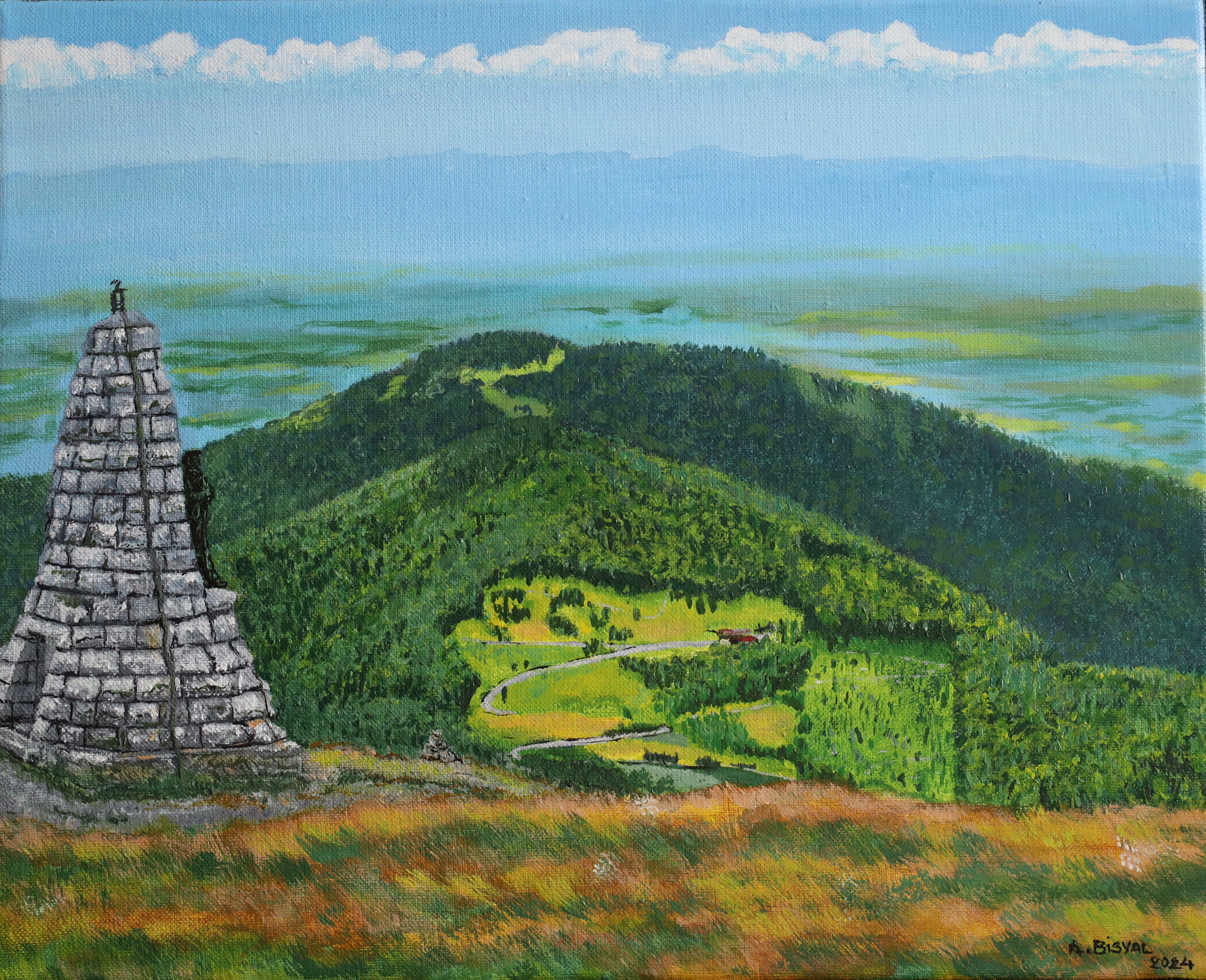 Paysage du massif des Vosges