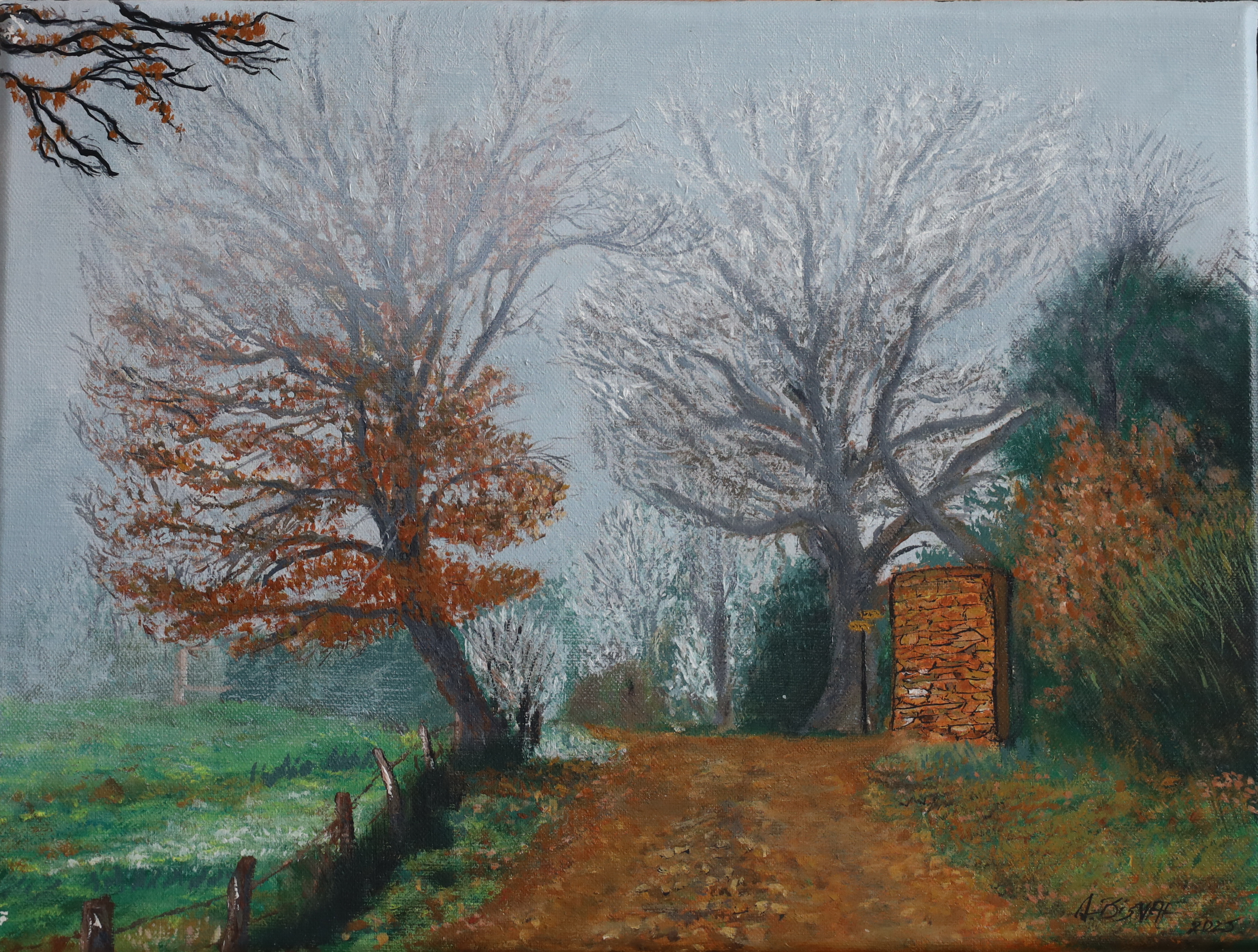 Paysage lyonnais